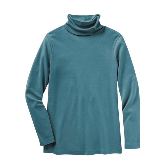 Peruvian Connection classic T-neck with side slits - Picture 1 of 7